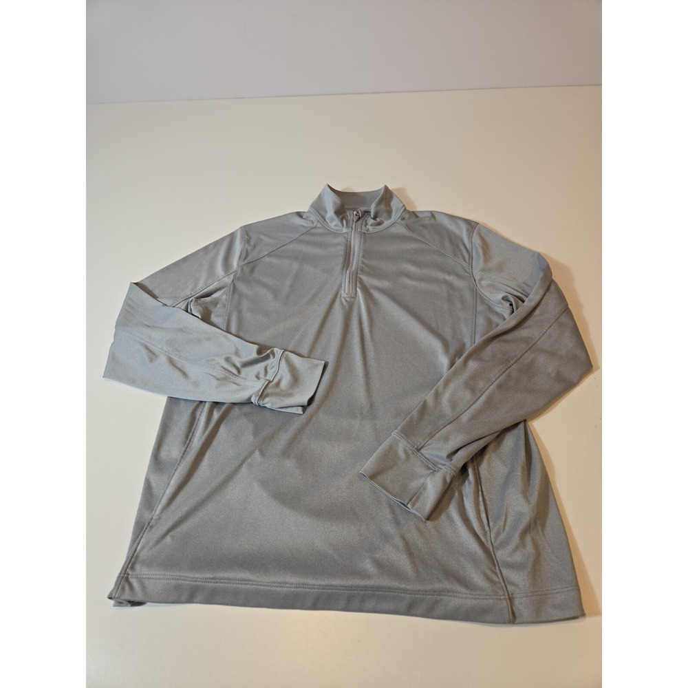 Vineyard Vines Performance Quarter Zip Pullover Men's Medium Gray Golf Active